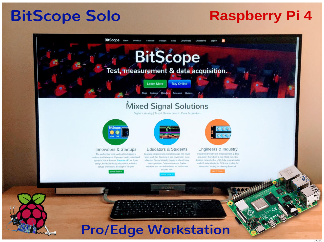 BitScope iMac Mini Test and Measurement Workstation