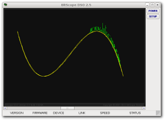 DSO Power On Display